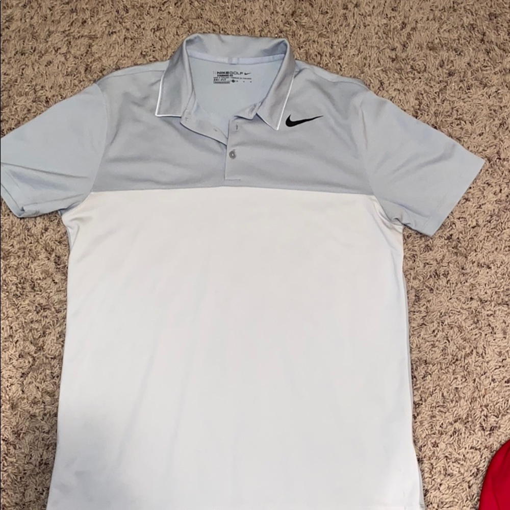 Men’s medium Nike dri-fit golf shirt